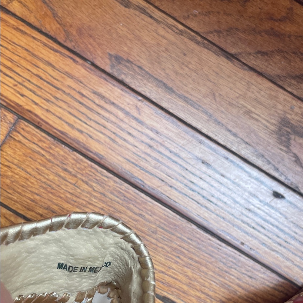 Jack Rogers Women's Red and Tan Sandals - Picture 8 of 12
